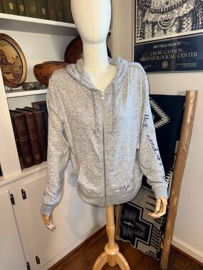 NWT!Ultra lightweight Surf Style zip up sweater